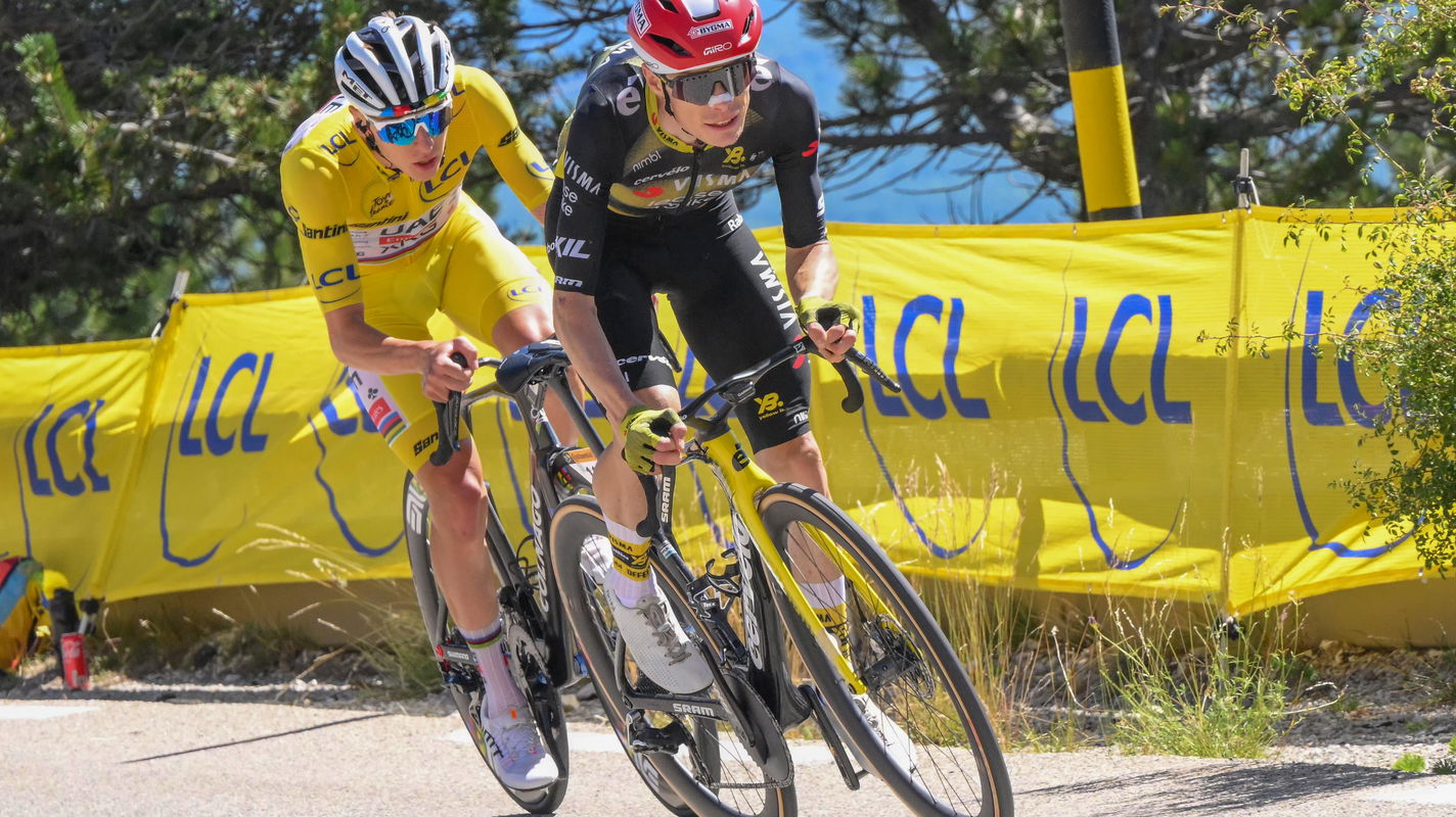 Jonas Vingegaard Tadej Pogacar Ventoux