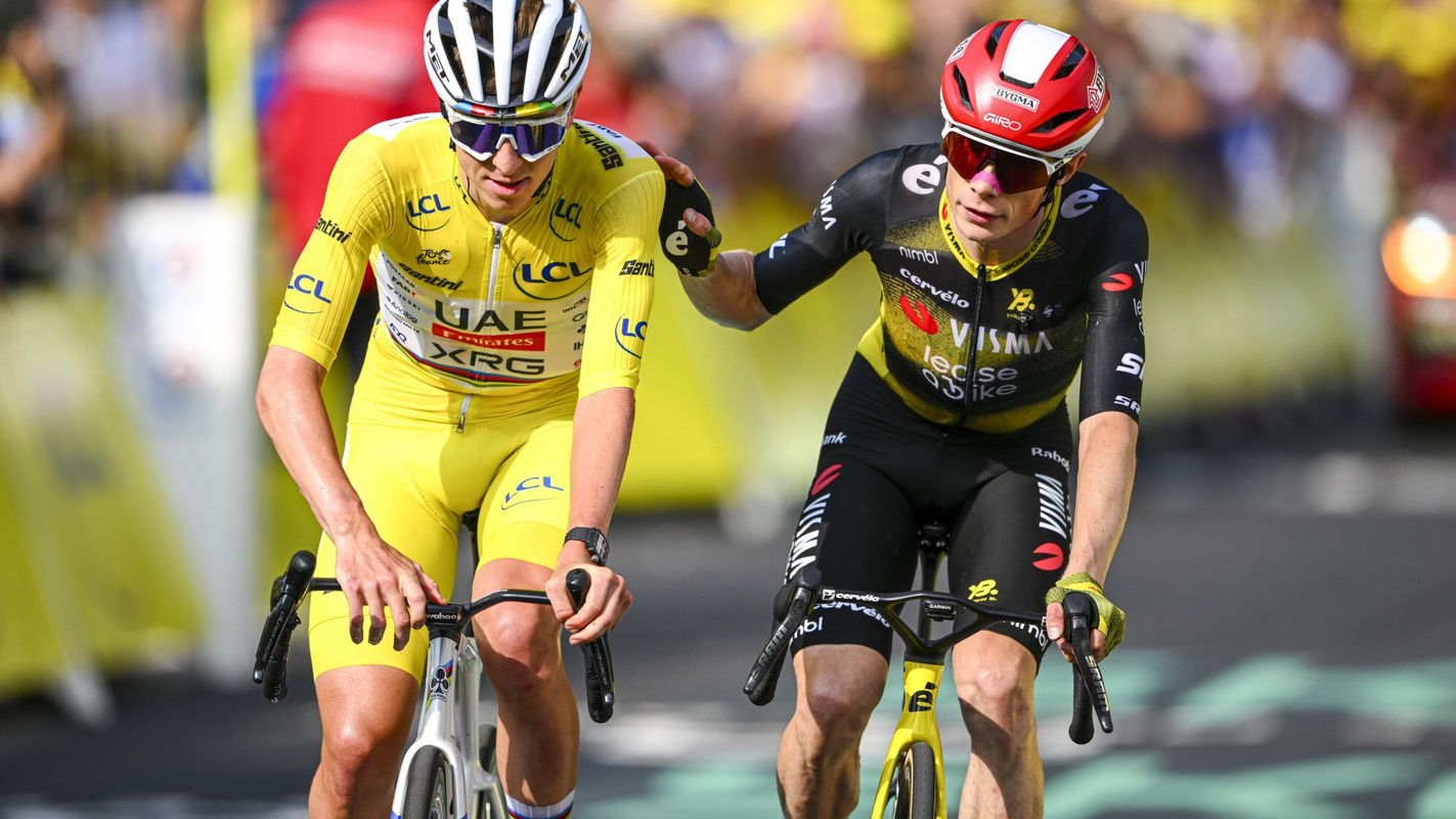 Pogacar Vingegaard - 2025 - Tour de France