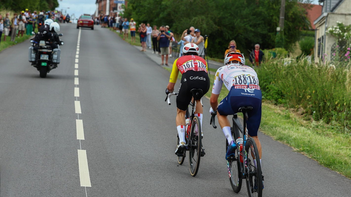 Benjamin Thomas Matteo Vercher 2025 Tour de France stage 1