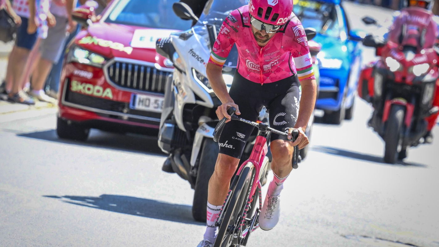 Ben Healy (EF Education-EasyPost) during stage 6 of the 2025 Tour de France