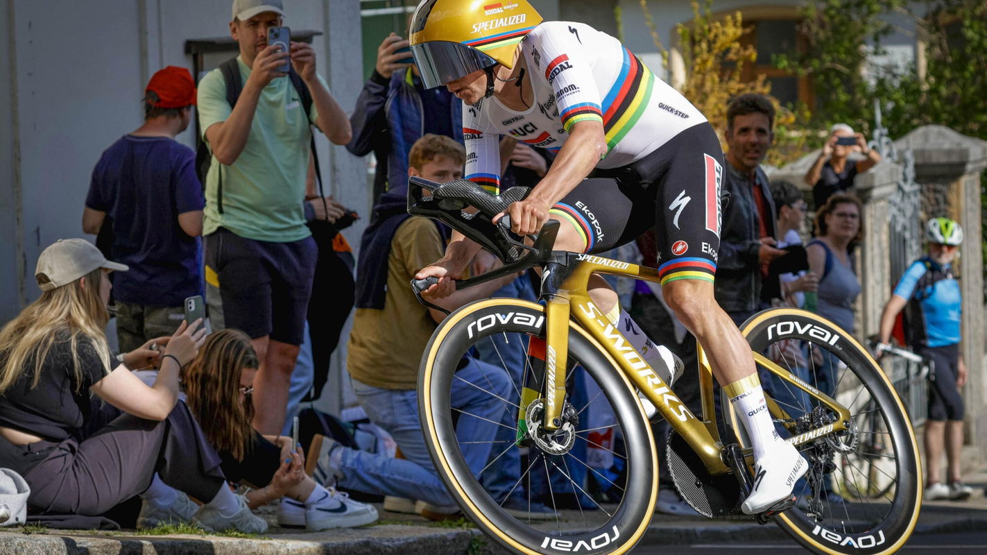 Remco Evenepoel Romandie Time trial 2025