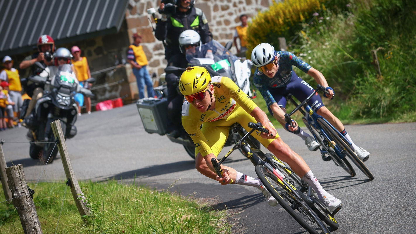 Tadej Pogacar, Jonas Vingegaard - 2024 - Tour de France Stage 11