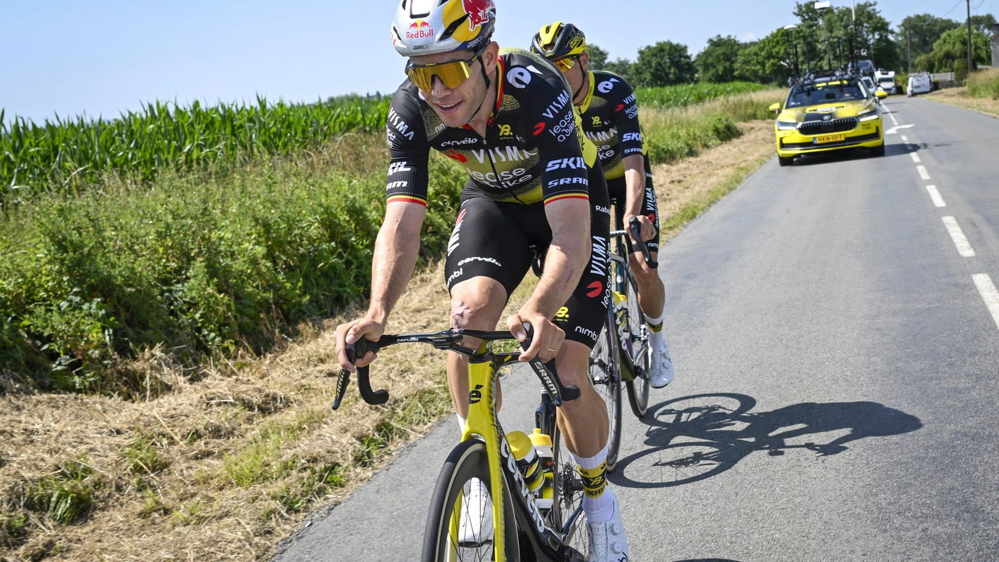 Wout van Aert - 2025 - Tour de France training ride