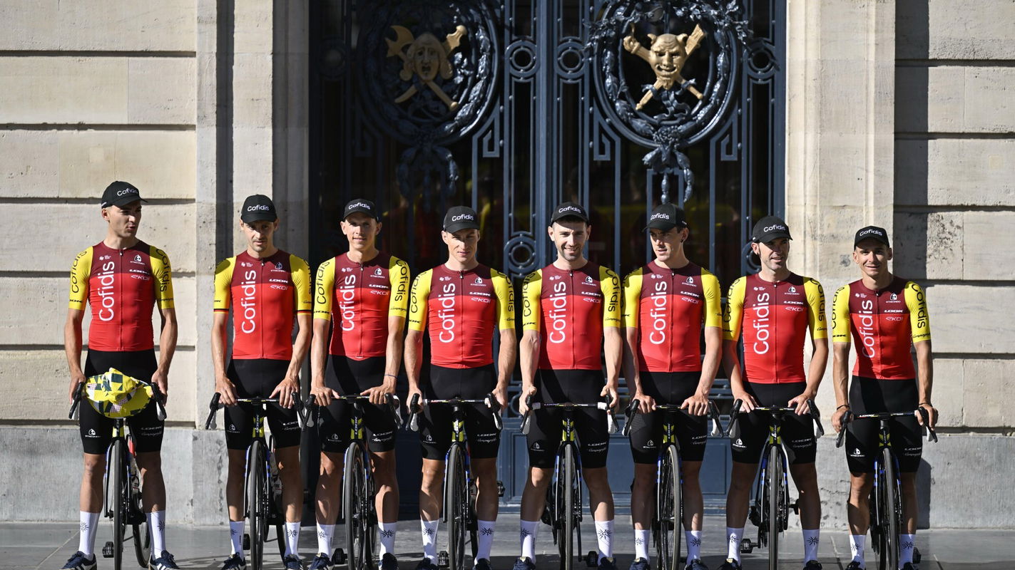 Cofidis team Tour de France 2025 presentation