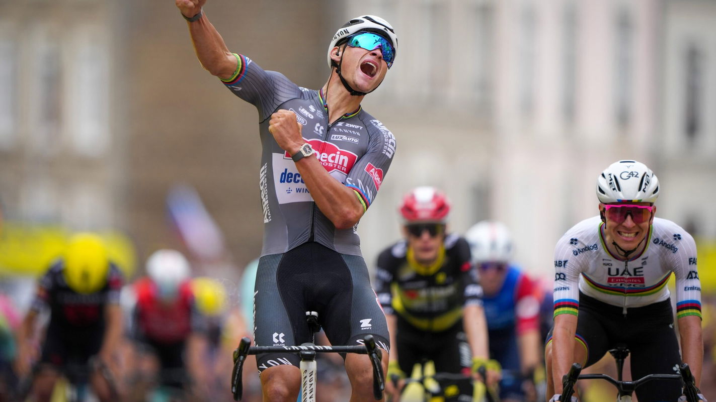 Mathieu van der Poel Tour de France 2025 stage 2