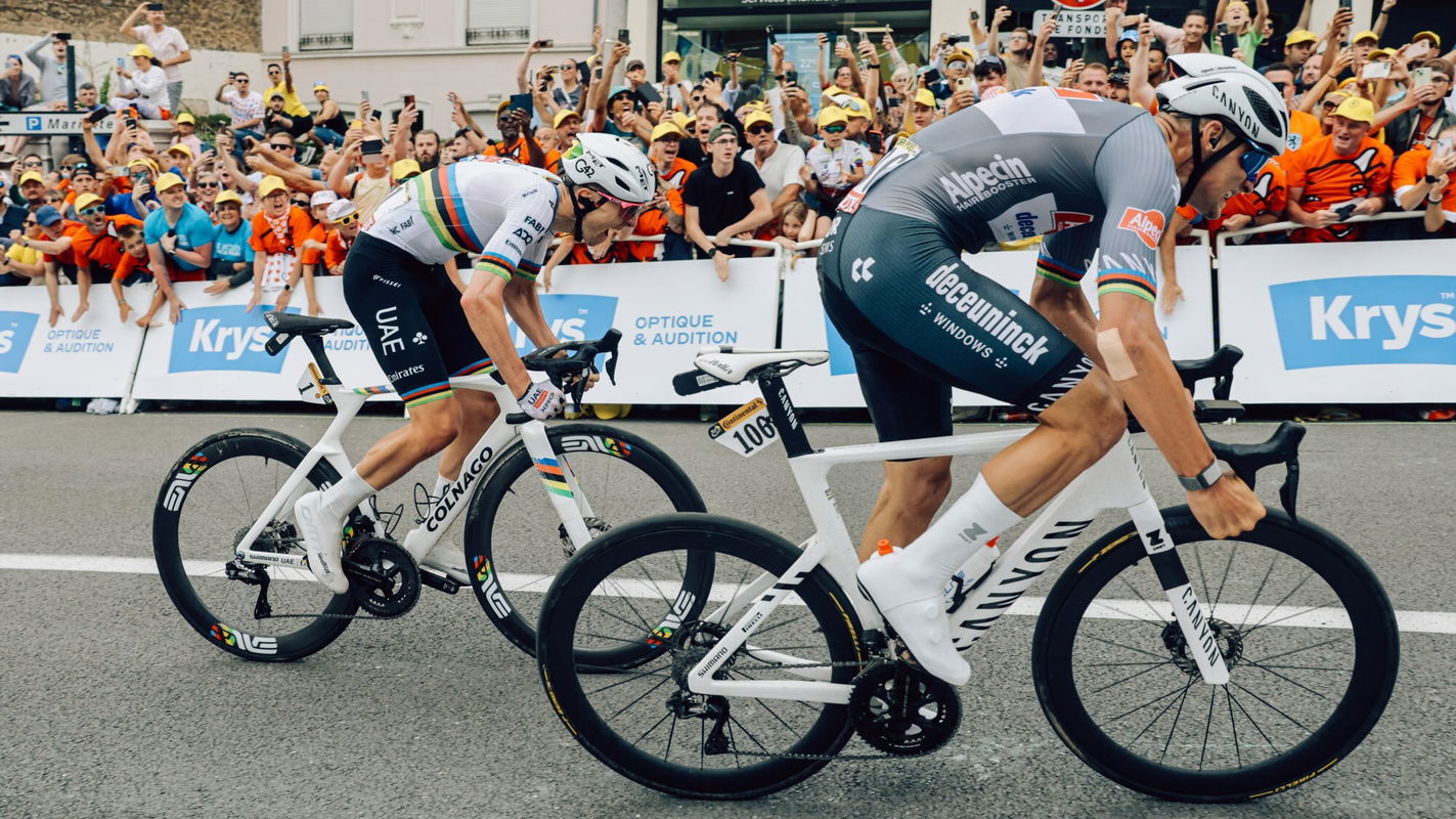 Van Der Poel Pogacar Tour de France 2025 Stage 2