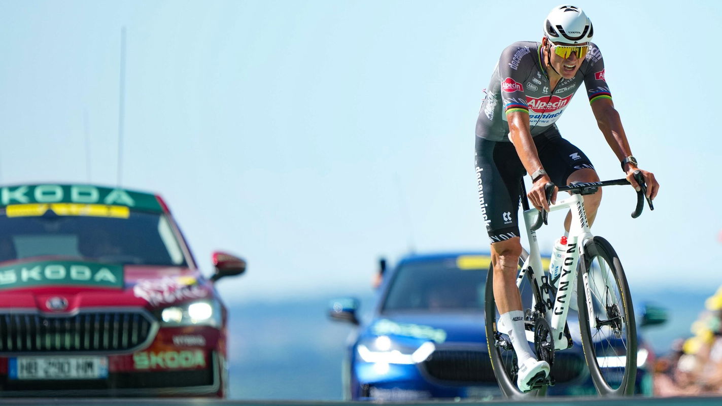 Mathieu van der Poel Tour de France 2025 stage 6