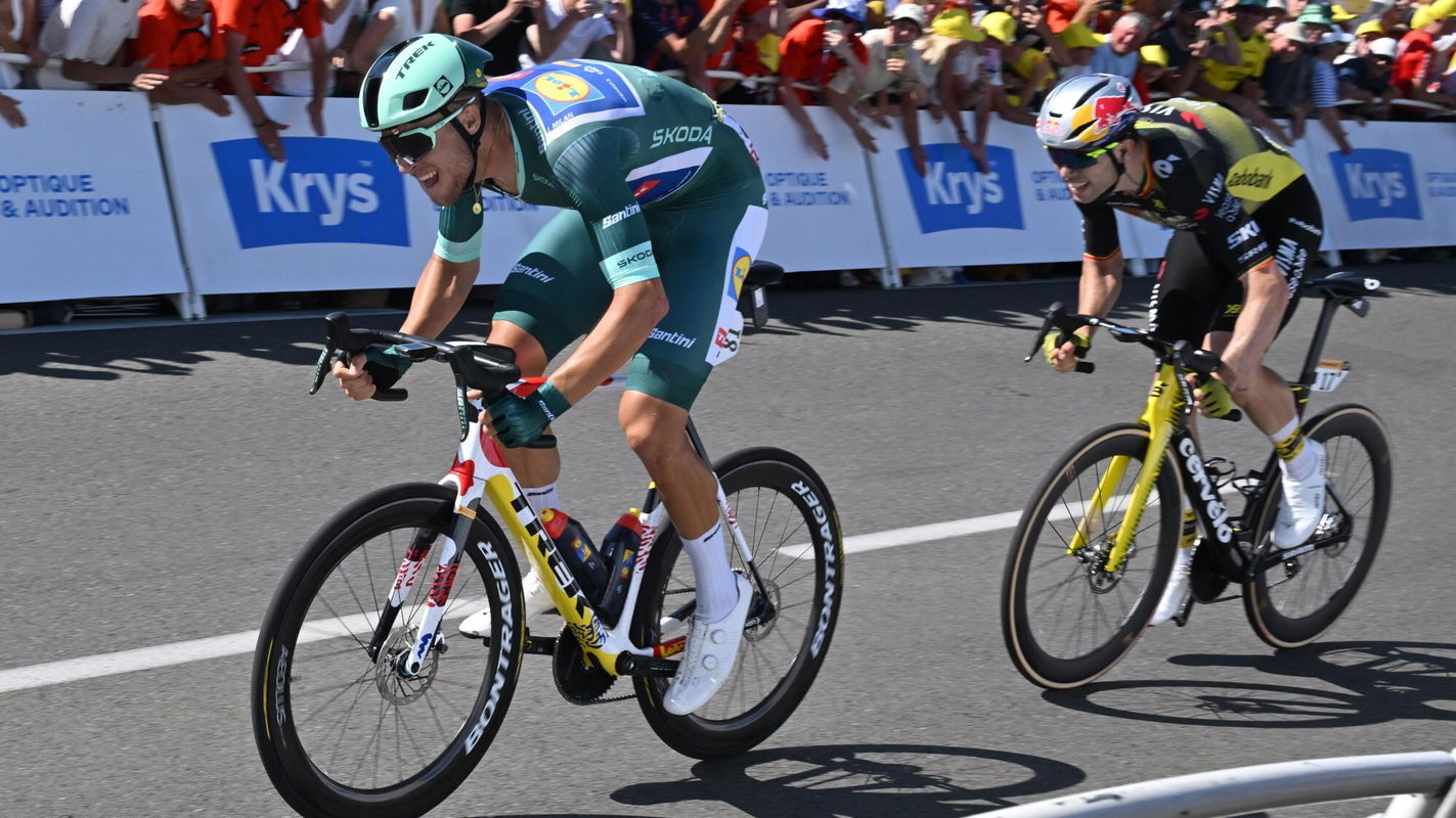 Jonathan Milan Wout van Aert 2025 TDF
