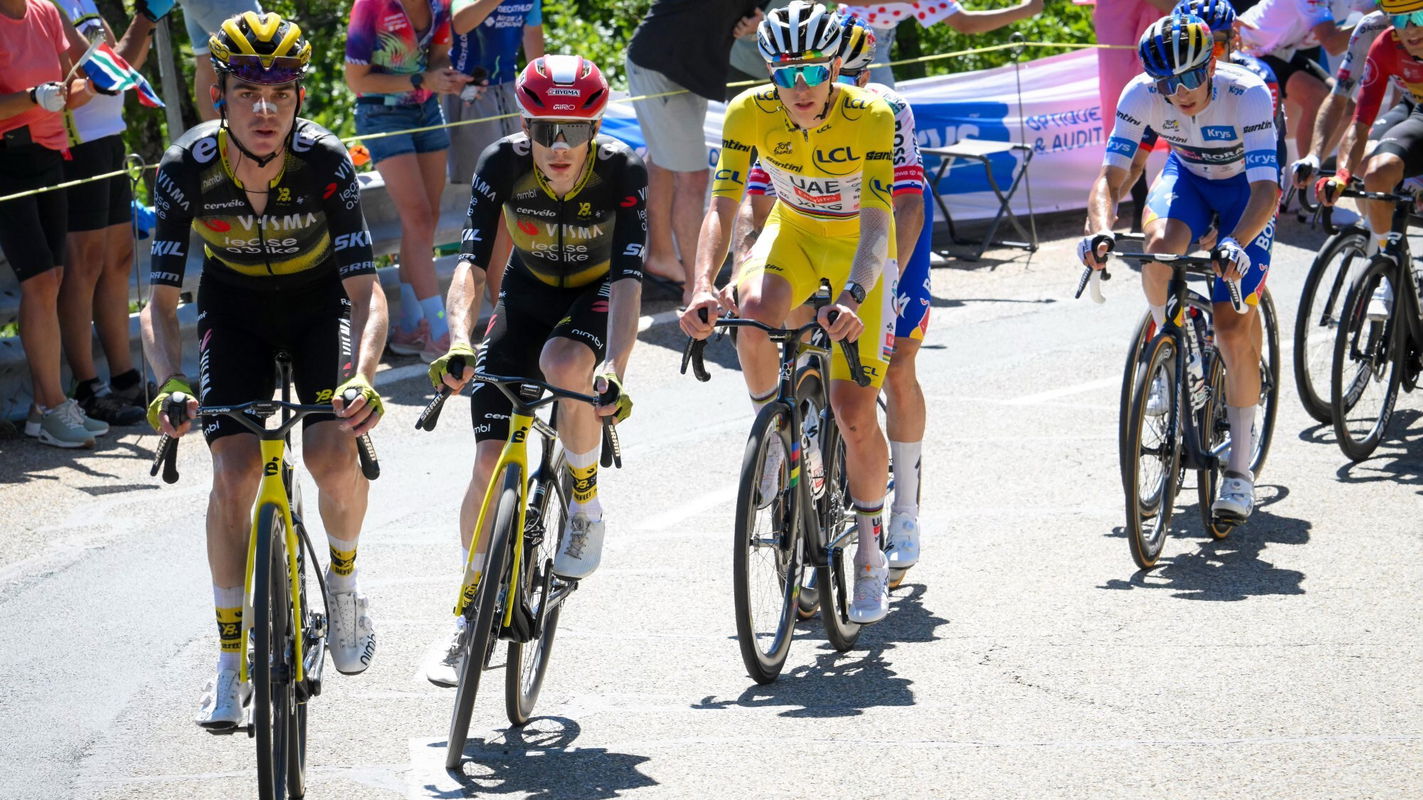 Sepp Kuss Jonas Vingegaard Tour de France Ventoux