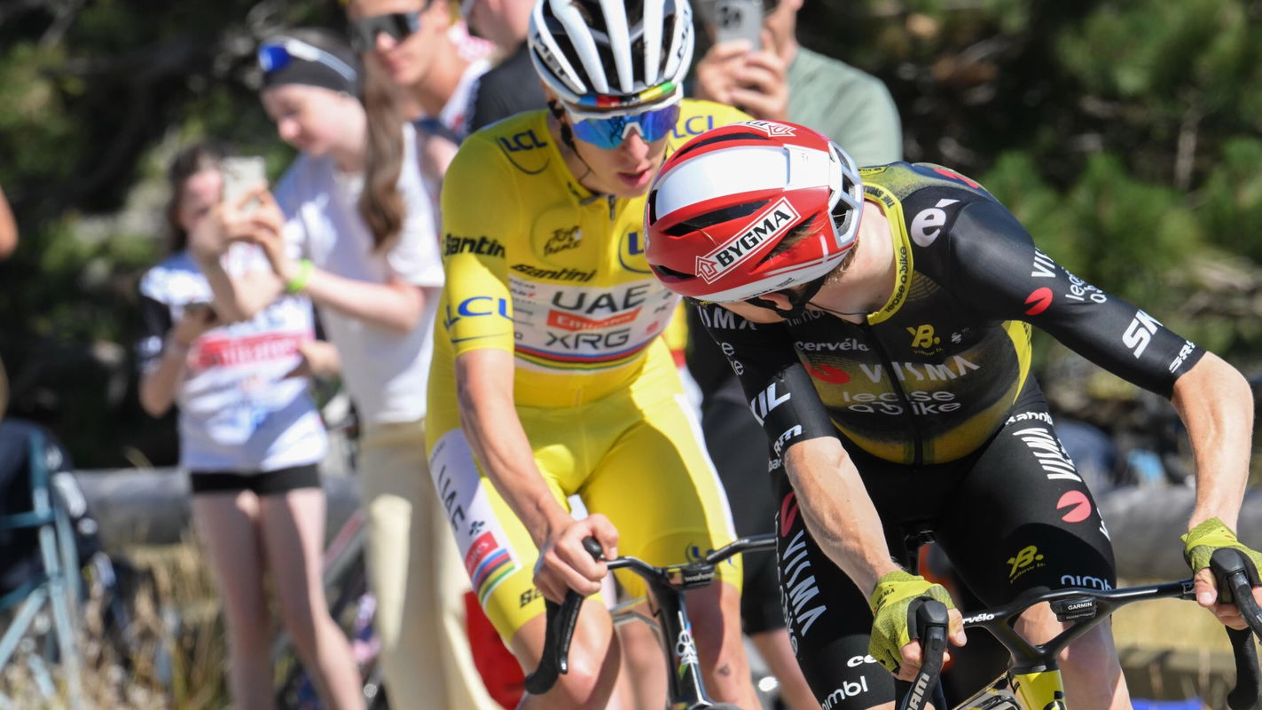 Tadej Pogacar Jonas Vingegaard Ventoux