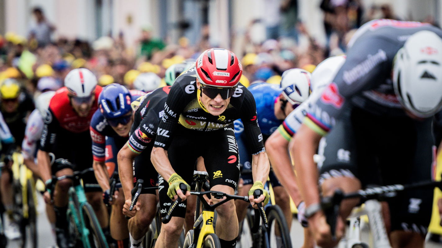 Jonas Vingegaard Tour de France 2025 stage 2