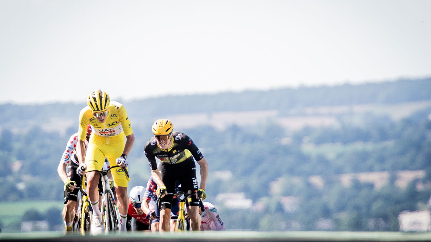 Tadej Pogacar Matteo Jorgenson Jonas Vingegaard Tour de France 2025 stage 6