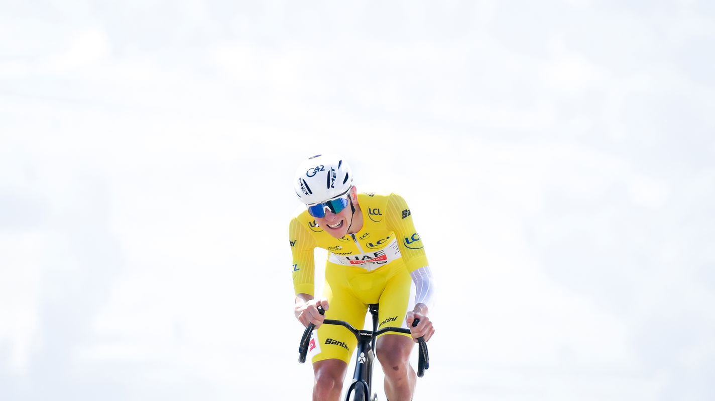Tadej Pogacar Tour de France TT Peyragudes 2025