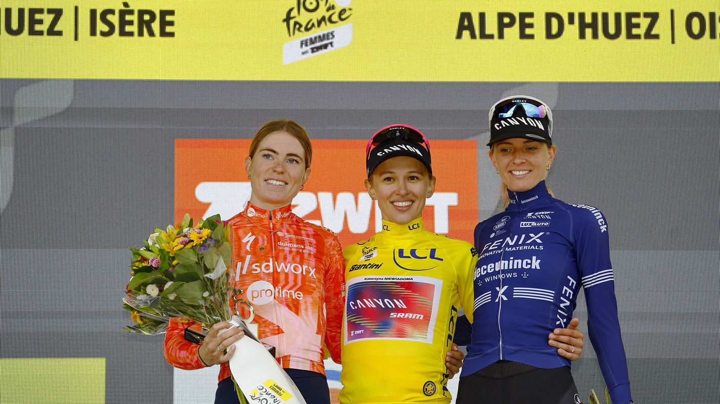 Katarzyna Niewiadoma Demi Vollering Pauliena Rooijakkers Tour de France Femmes 2024