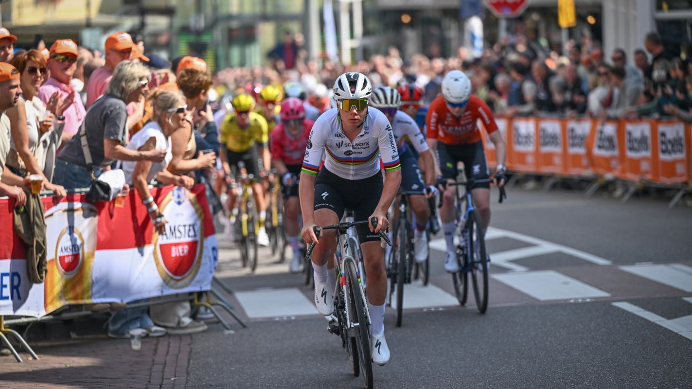 Lotte Kopecky at the 2025 Amstel Gold Race