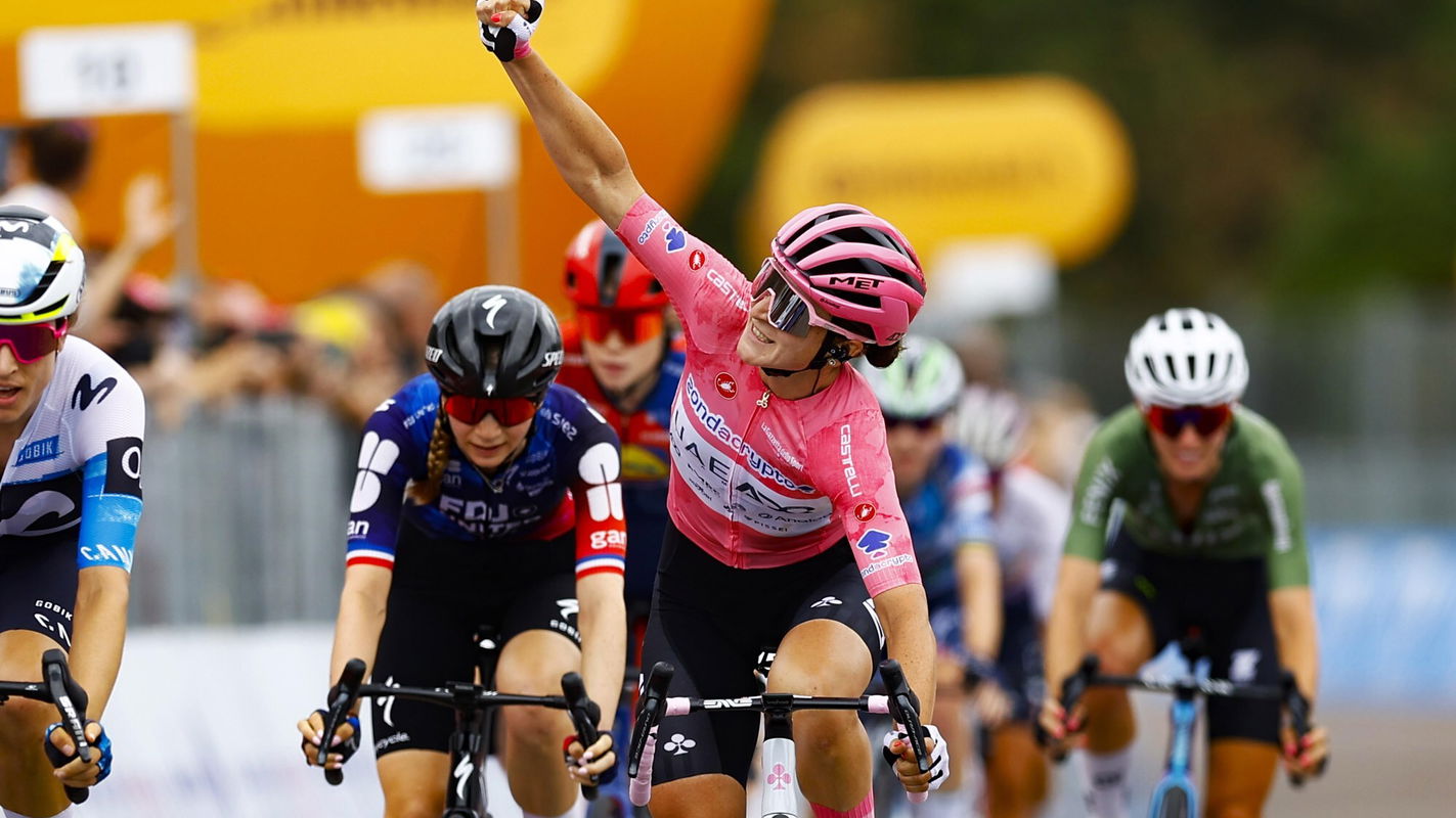 Elisa Longo Borghini win the 2025 Giro d'Italia Women